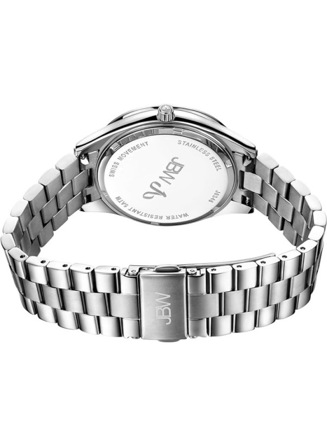 JBW Cristal 0.12 ctw Diamond Stainless Steel Women's Watch - J6346C - Image 2