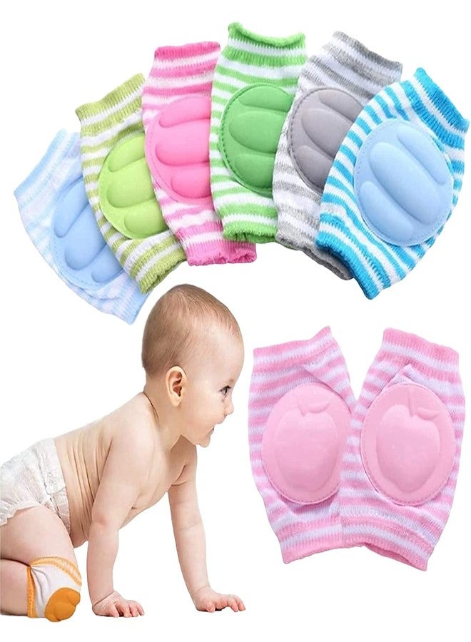 SILENCIO Baby Knee & Elbow Guard/pad for Crawling, Toddlers, Infant, Girl, Boys, Safety Protector Comfortable Cap for Leg and Hand Ideal for 6-12 Months Babies.(Set of 2 Pair) - Image 2