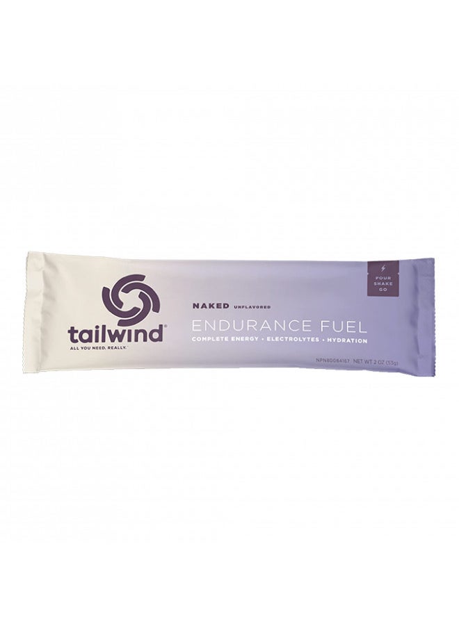 Tailwind Nutrition Tailwind Nutrition Endurance Fuel, Grab-and-Go Hydration Drink Mix with Electrolytes, Non-GMO, Free of Soy, Dairy, and Gluten, Vegan, Naked Unflavored, Pack of 12  - Image 1