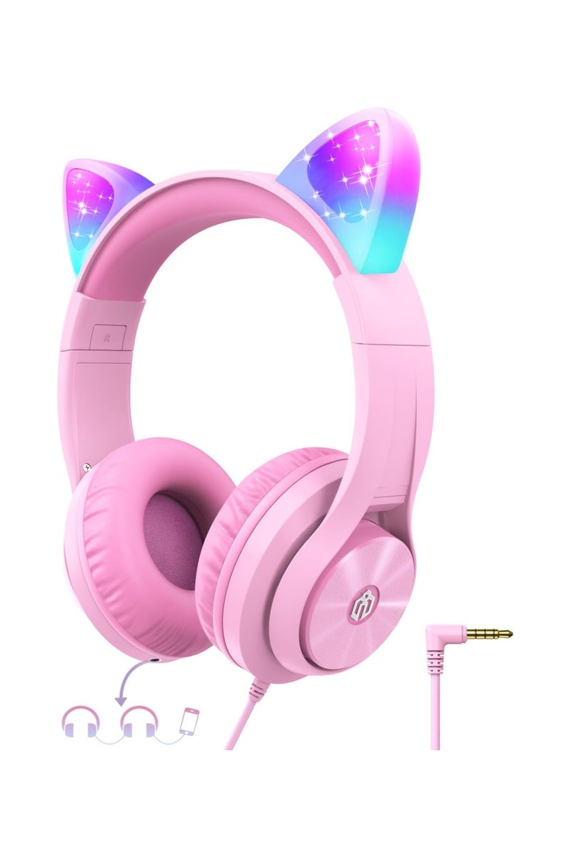 آيكليفير سماعات رأس للأطفال سماعات رأس لاسلكية بتقنية البلوتوث - Image 1