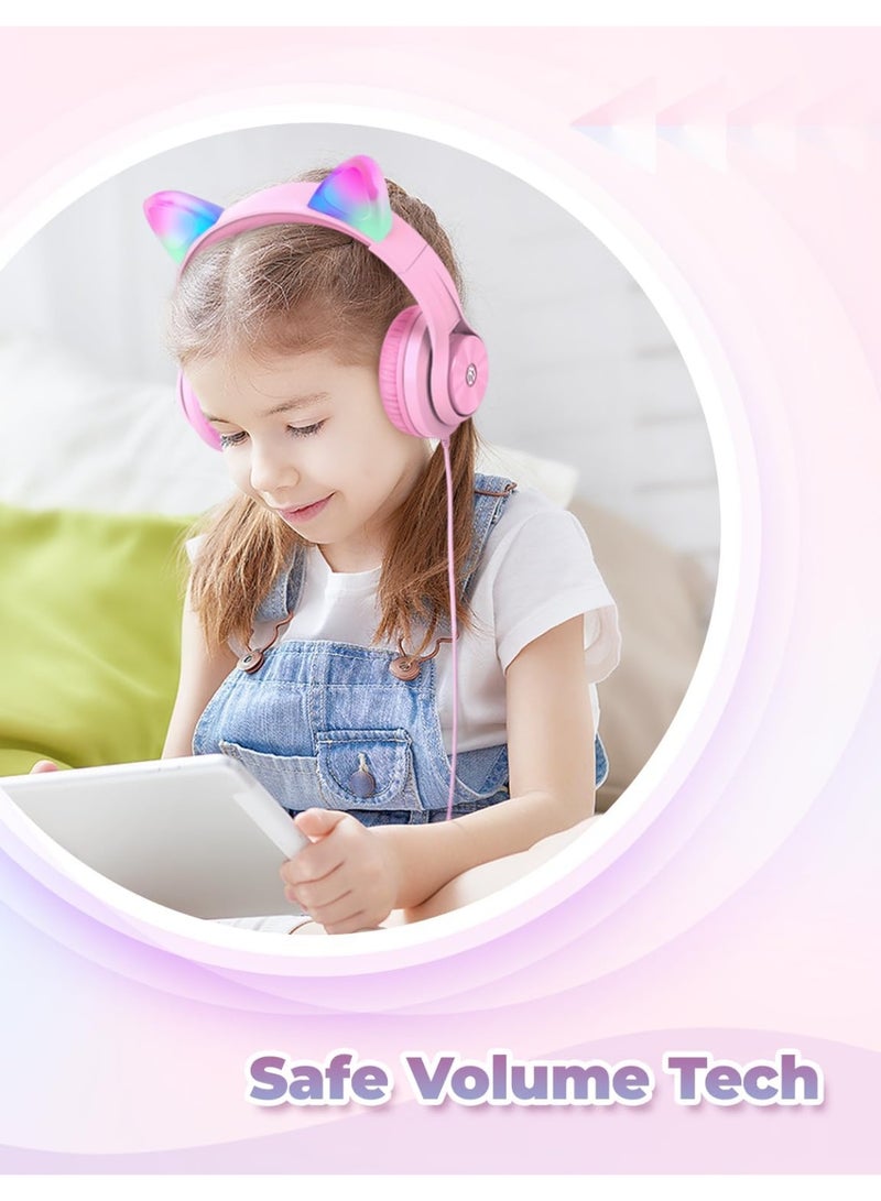 آيكليفير سماعات رأس للأطفال سماعات رأس لاسلكية بتقنية البلوتوث - Image 2