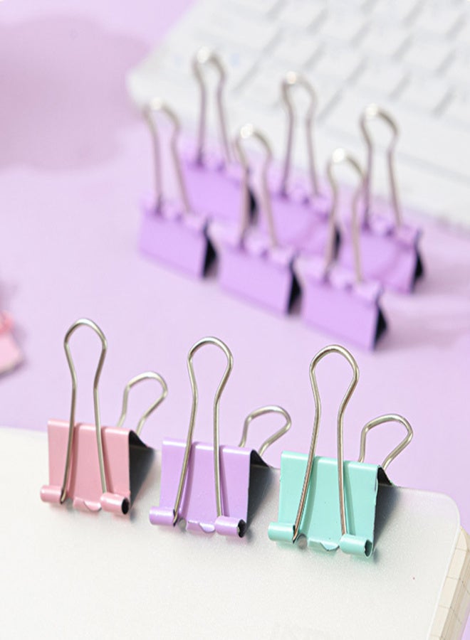 Purple Basic Calculator Desk Supplies Cute Stationary Comes with  Long Tail Paper Clamp & Pens & Bookmark & Pushpin Paper Organizing  Book Math for School Office Home Classroom - Image 5