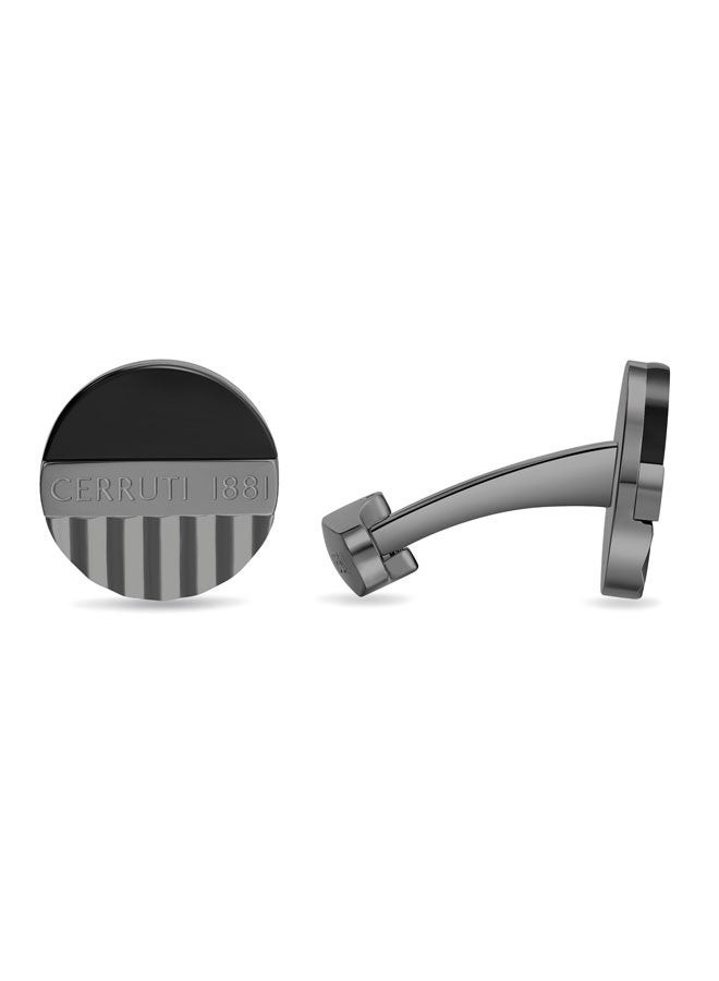 CERRUTI 1881 Leandro Grey Cufflinks - Image 1
