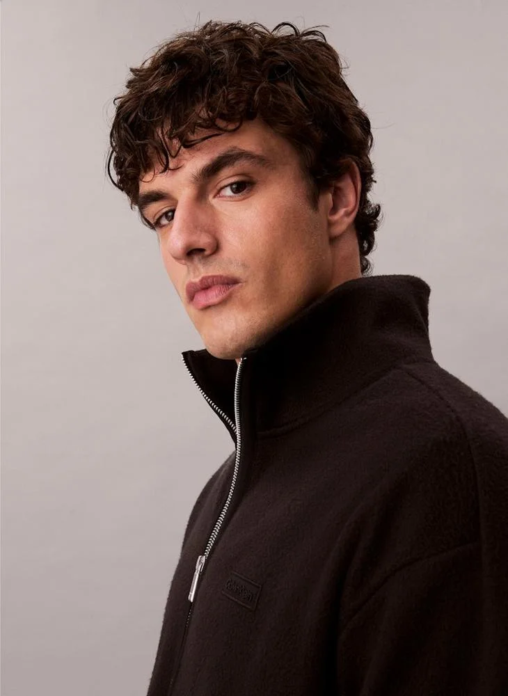 CALVIN KLEIN Oversized Half Zip Sweatshirt