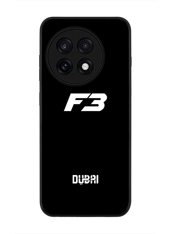 Stylizedd For OnePlus 13R / Ace 5 Pro Case,Slim fit Camera Protection, Shockproof Thin Phone cover  -  Faz3 Dubai Black - Image 1
