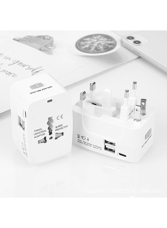 Global Conversion Plug مزدوج USB + نوع C - Image 2