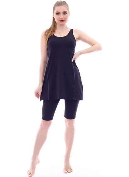 Aykum Tights Dressed Intermediate Bib Swimsuit  - Image 1