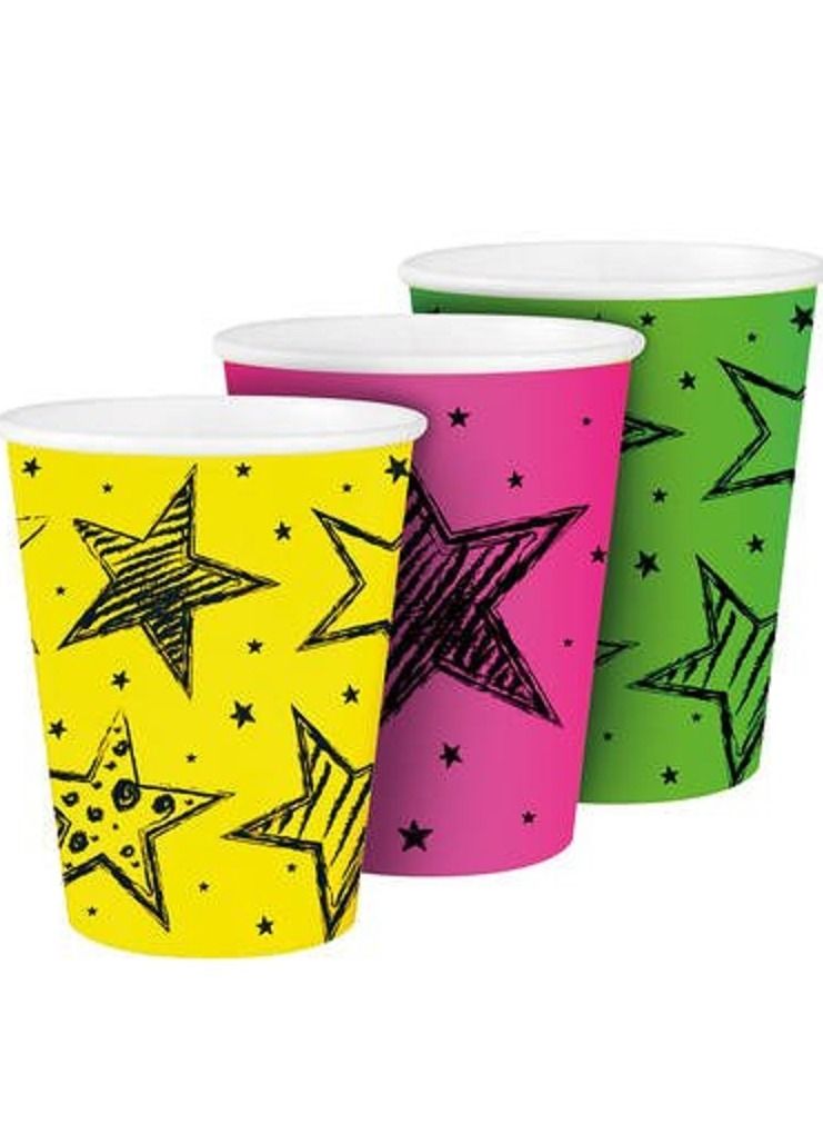 فولات اكواب ورقيه نيون