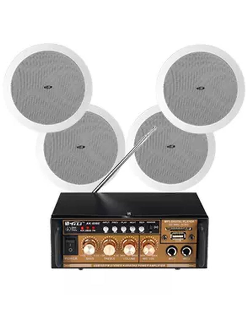 Sound System 4 Amplifier ceiling speaker from Inter Sound - Image 1