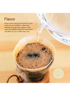 Chemex Chemex Bonded Filter - Half Moon - 200 pcs - 2 Pack  - Image 2