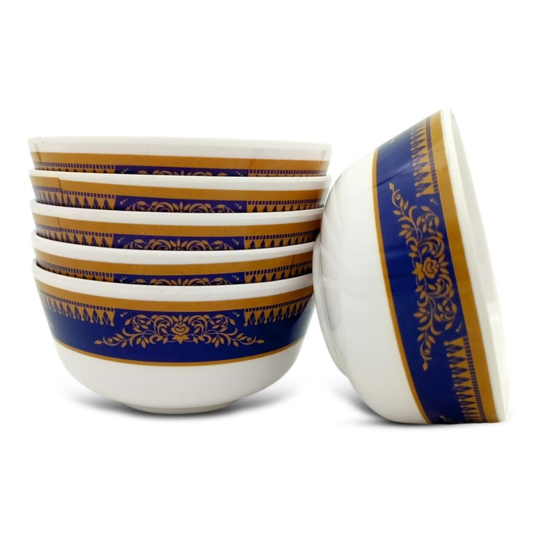 Superware سوبر وير | ميلامين نقي | مجموعة كاتوري - تاج أزرق 3.5” (6 قطع) | خالية من البقع، تشطيب لامع - Image 4