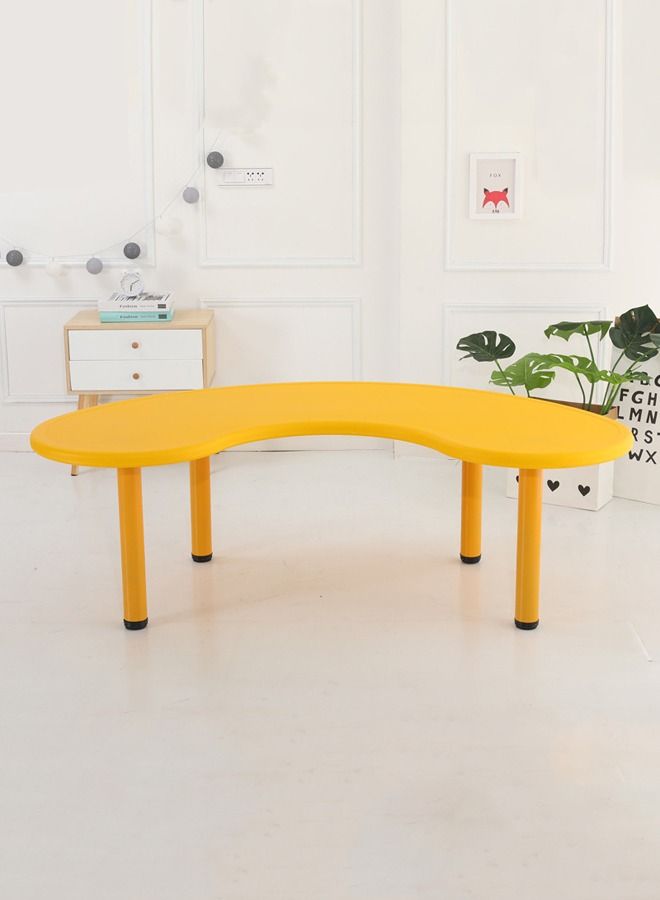 جساي تويز أثاث روضة أطفال طاولة صفراء غرفة صف مريحة للأطفال - Image 2