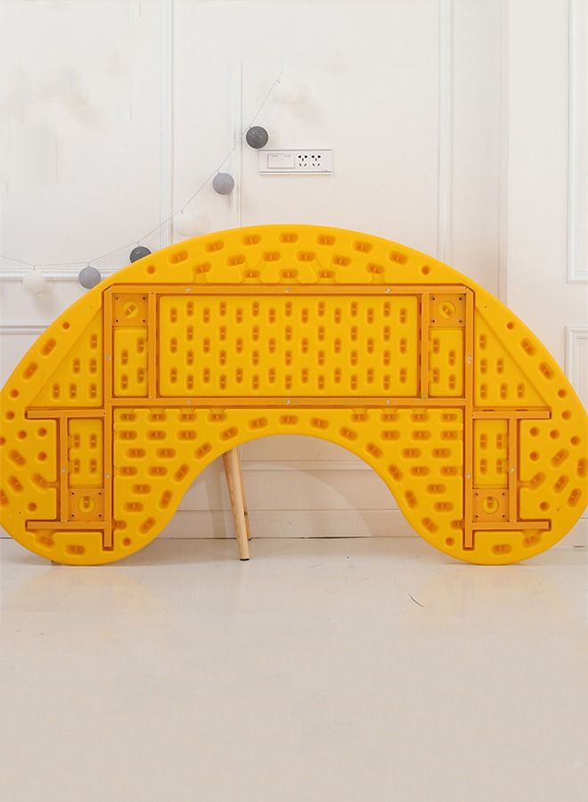 جساي تويز أثاث روضة أطفال طاولة صفراء غرفة صف مريحة للأطفال - Image 3