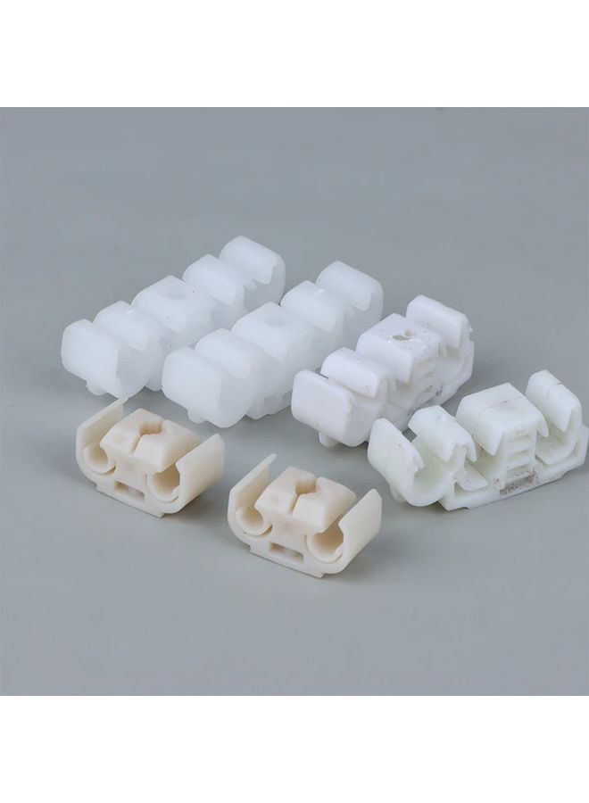 Automotive Underbody Pipe Fixing Hook And Vacuum Hose Clamp No 5 Single Grid 10pcs - Image 2