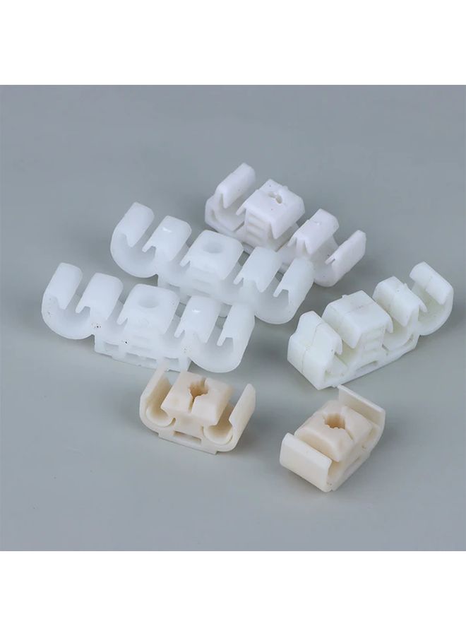 Automotive Underbody Pipe Fixing Hook And Vacuum Hose Clamp No 5 Single Grid 10pcs - Image 1