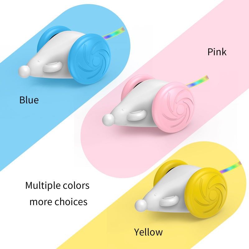 Interactive Cat Toys, Smart Electric Interactive Cat Teaser Toy Colorful for Most Cats and Kittens Indoor Exercise Toys Interactive Moving Toy for Cats - Image 2