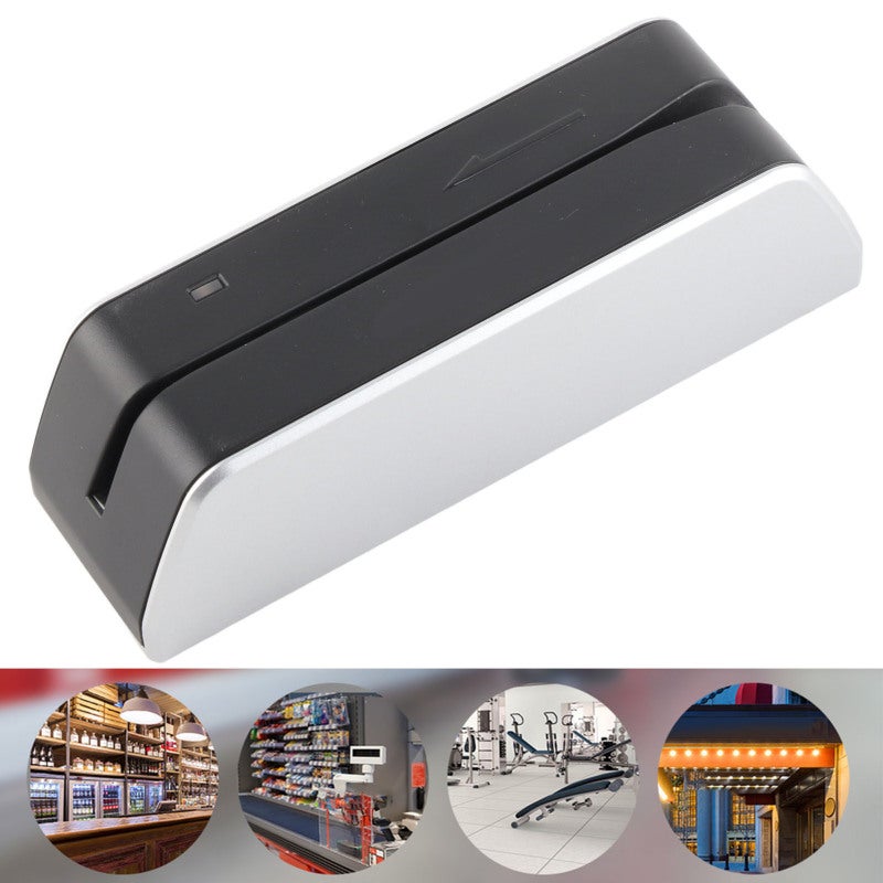 Magnetic Stripe Card Reader: 3-Track High-Speed Read/Write, ISO7811/6 Compliant - Universal System Compatibility, 350mAh Portable Battery for Business, Retail, Personal Use - Image 5