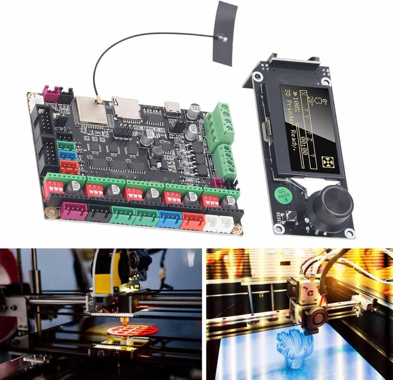 FILFEEL 3D Printer Motherboard Kit for V1.0 - Control Board with LCD Display, RGB Backlight, and Motor Drivers - Image 3
