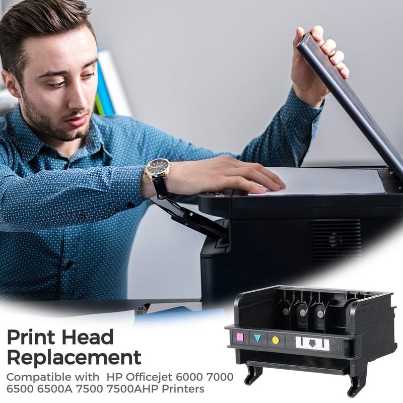 رأس طباعة متوافق لطابعات Officejet 7500A و6500A و7500 و7000 و6000 و6500 - Image 3