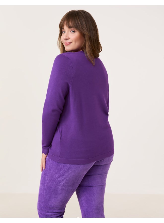 Samoon Wavy Edges Cardigan - Image 5