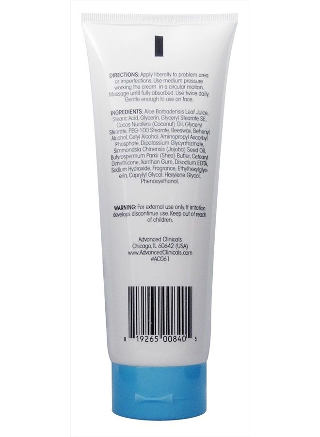 Advanced Clinicals Dark Spot Vitamin C Cream For Face, Hand & Body Lotion, Anti Aging Therapeutic Skin Care Moisturizer Lotion Reduces Appearance Of Age Spots, Blotchy Skin, & Wrinkles, Large 8 Fl Oz - Image 3