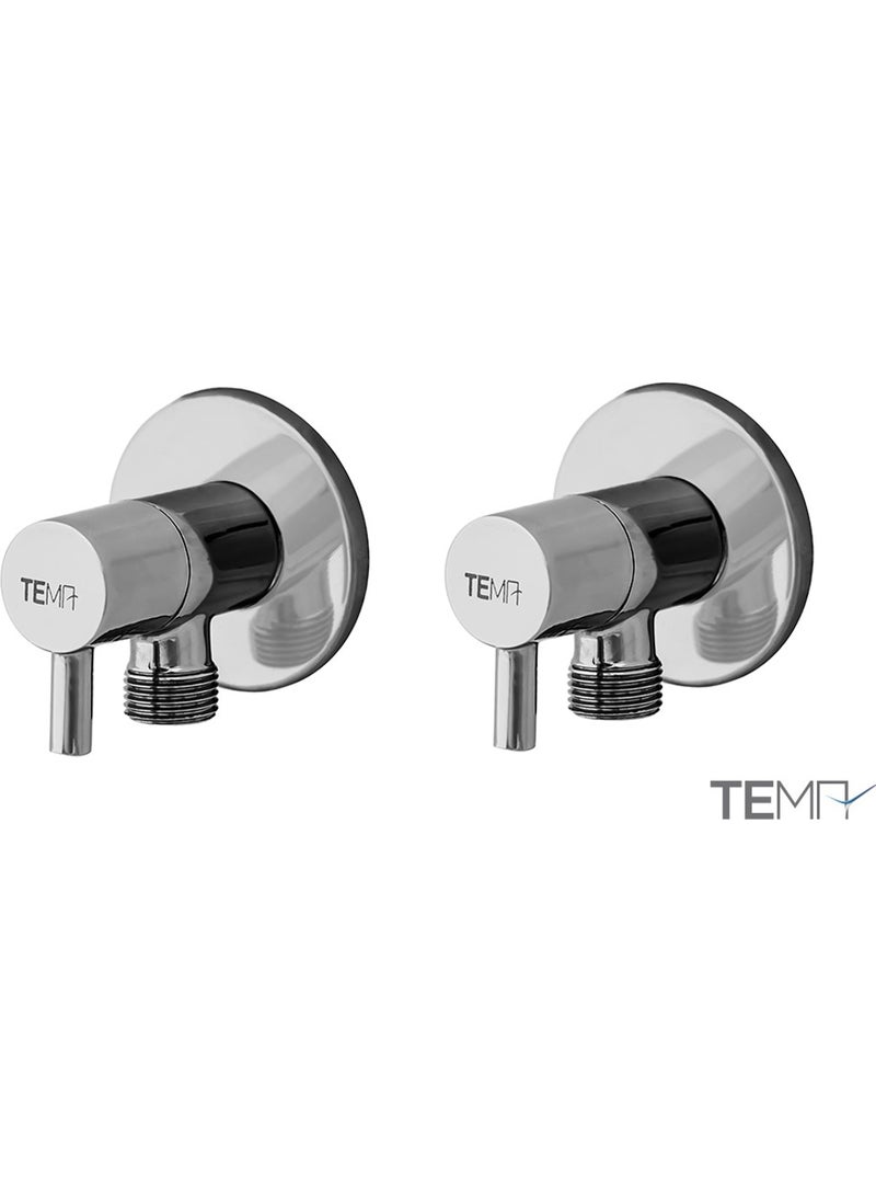 Tema - 2 Pieces Prima WC Bidet Faucet with Rosette 693000 - Image 1