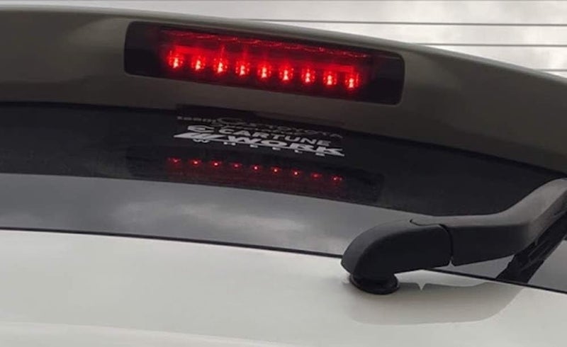 iJDMTOY JDM Red Lens 9-LED 3rd Brake Light Assy Compatible With Toyota Crolla Sequoia Highlander RAV4 etc., Rear Center Roof High Mount LED Third Brake - Image 2