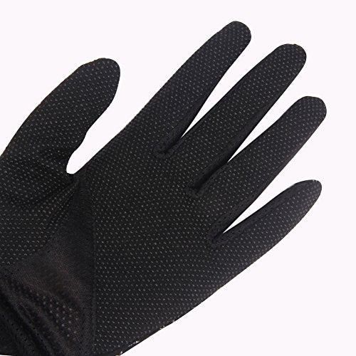 PURFUN Women UV Sun Protection Driving Gloves Soft Cotton Breathable Mesh Long Full Finger Gloves Summer Sun Block Gloves Outdoor Cycling Riding Arm Cover Sleeves Supplies - Image 5
