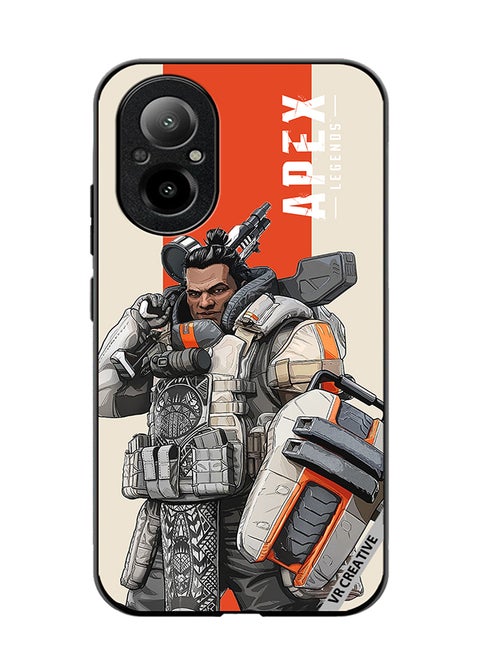 Protective Case Cover For Realme C67 4G Apex Legends Gibby Design Multicolour