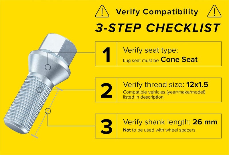 StanceMagic Silver Lug Bolts for BMW Vehicles - Image 2