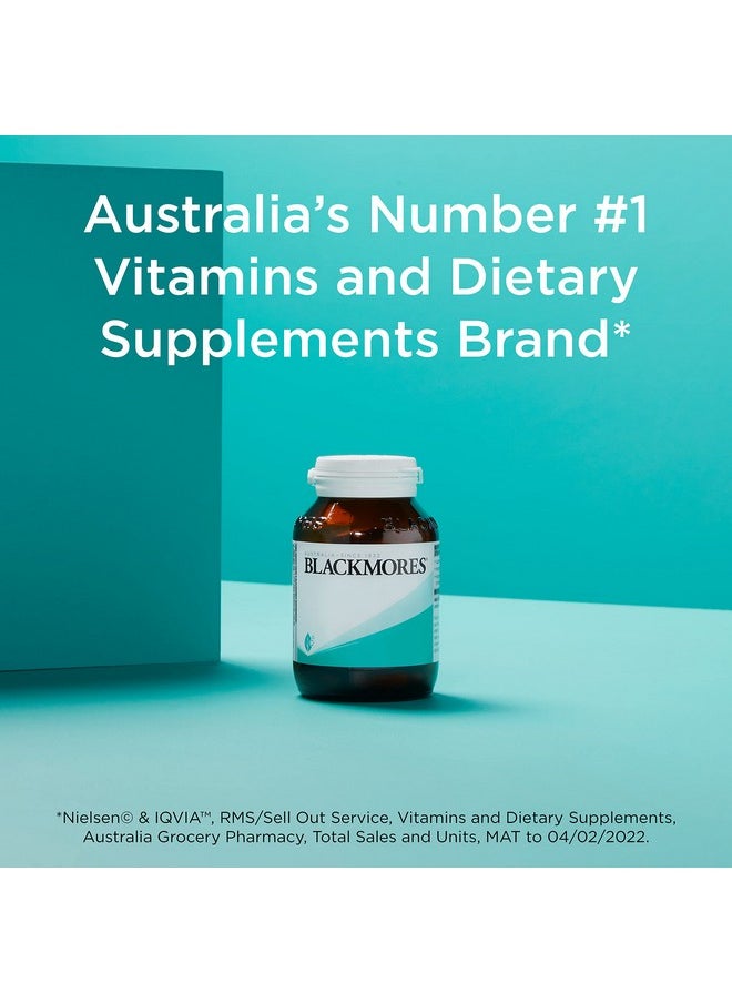 Blackmores - Cod Liver Oil 1000 Mg 80 Capsules Vitamin A + Vitamin D + Omega3 Made In Australia - Image 1