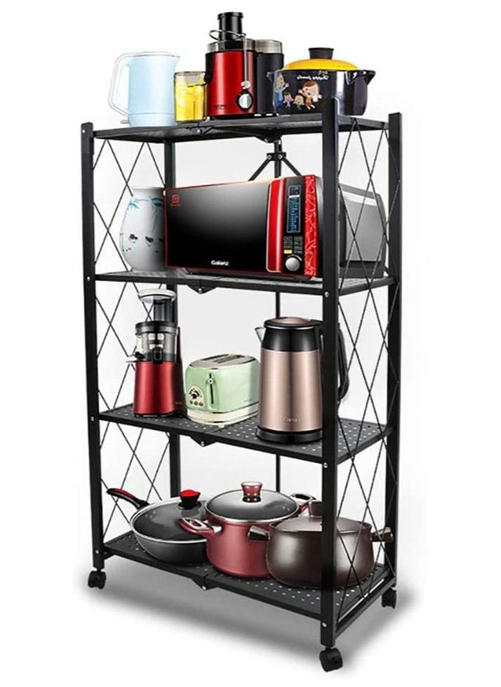 BLOOMING TIME - 4-Tire Kitchen Microwave Racks Shelving Storage - Image 1