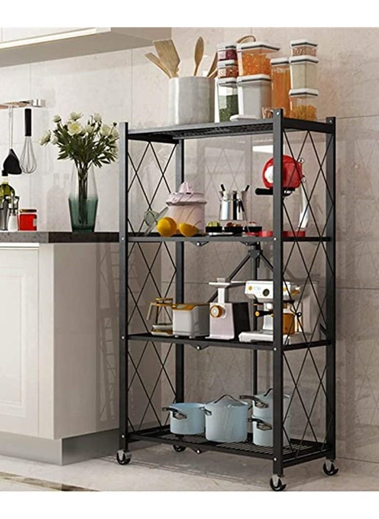 BLOOMING TIME - 4-Tire Kitchen Microwave Racks Shelving Storage - Image 1