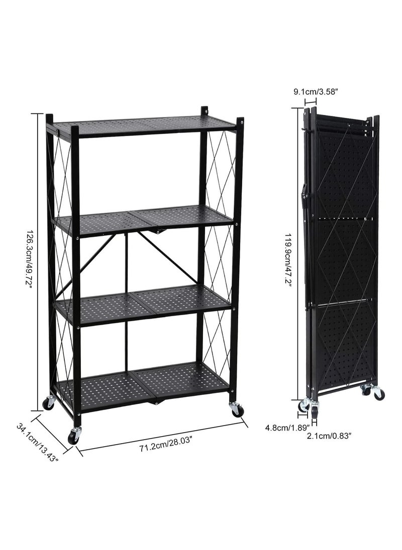 BLOOMING TIME - 4-Tire Kitchen Microwave Racks Shelving Storage - Image 1