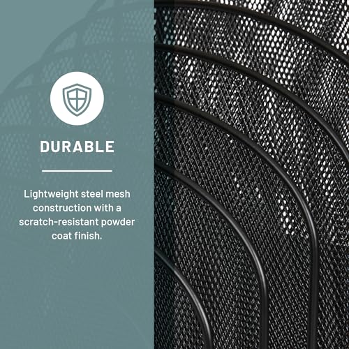 Safco Onyx Desk Organizer, 8 Tiered Vertical Compartments, Office and Classroom Mailbox , Paper and Mail Sorter, Steel Mesh, Black - Image 5