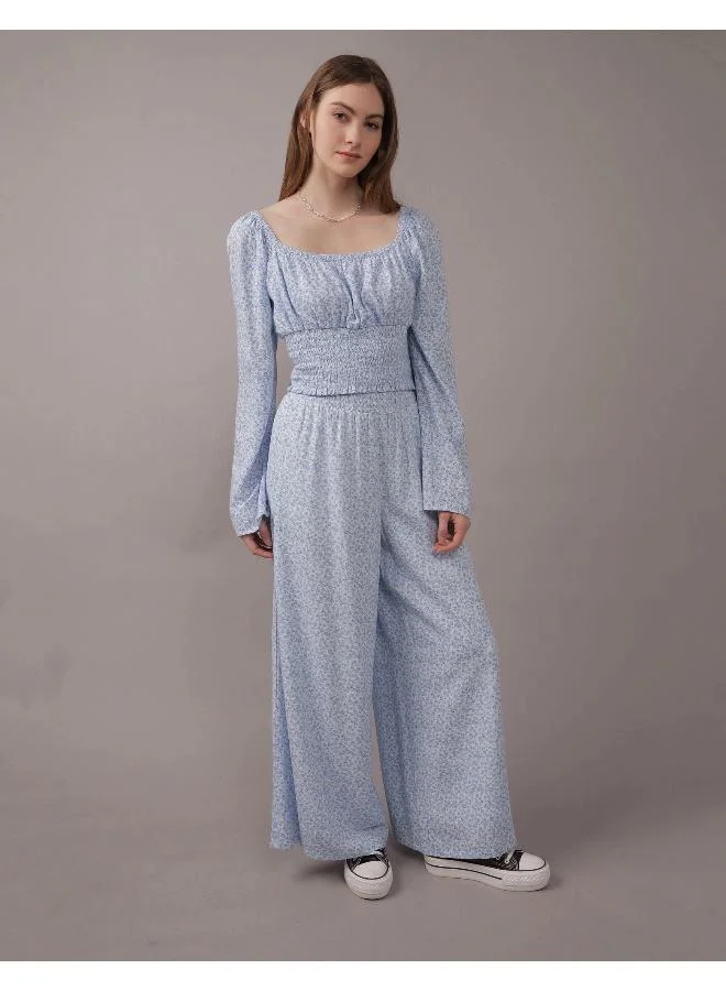 امريكان ايجل Scoop Neck Ruched Top