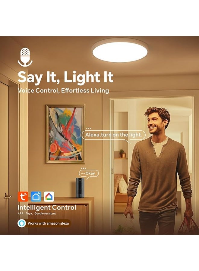 Baytion RGB Smart Ceiling Light,LED energy-saving ceiling light,Dimmable - Image 5