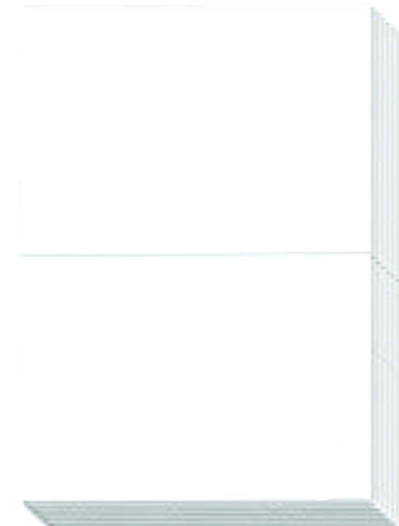 IMPRINT White Half Folded Cards Pack of 25 8 x 6 Inches Approx When Folded Ideal for Making Post Cards Invitation Cards - Image 3