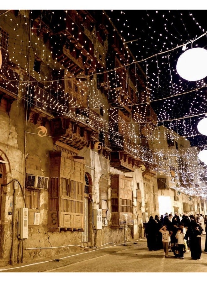 أضواء زينة 100 متر (1000 ليد LED) - زينة رمضان، العيد، احتفالات ومناسبات خاصة - view 4