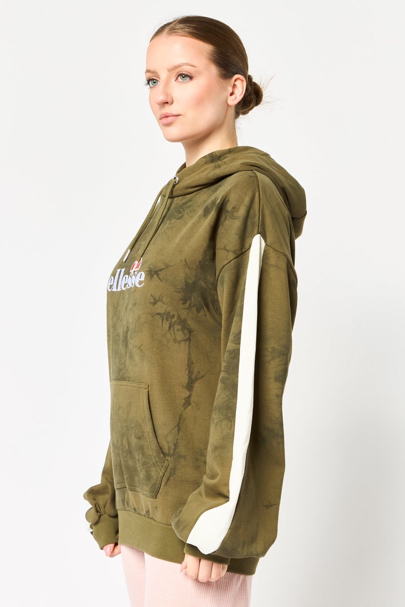 Ellesse Women Sportswear Fit Long Sleeve Outdoor Hoodie, Olive - Image 4