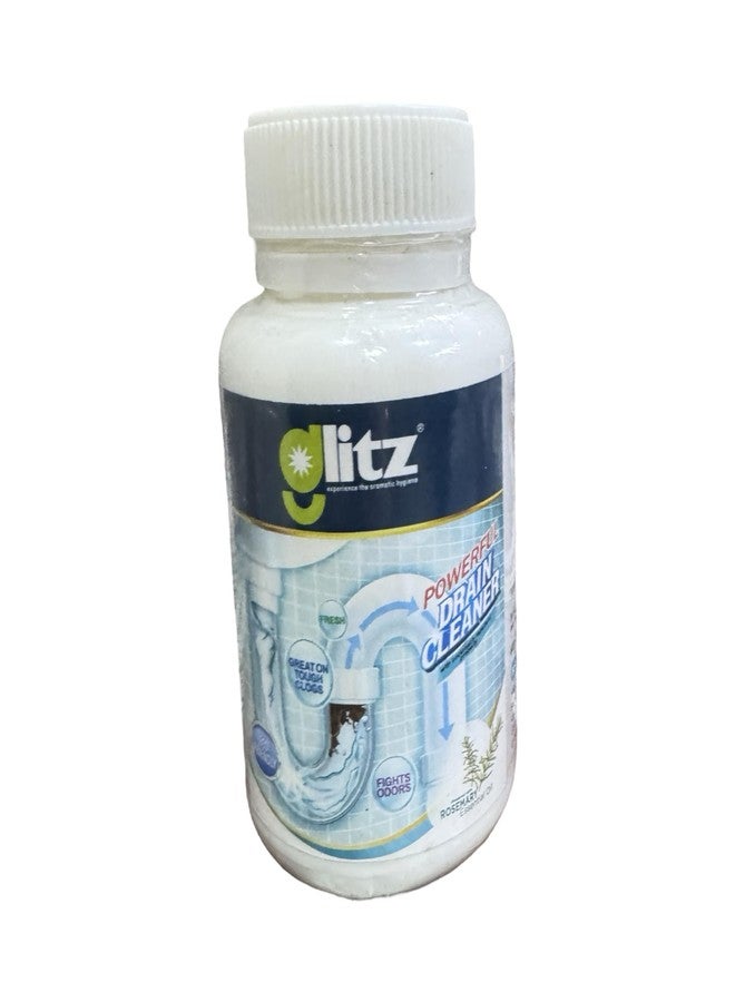 Glitz Organic Tap & Shower Cleaner Combo 75ML | Free Drain Cleaner |Essential Oils Aroma| Hard Water Stain Removal | All Purpose Use - Image 2