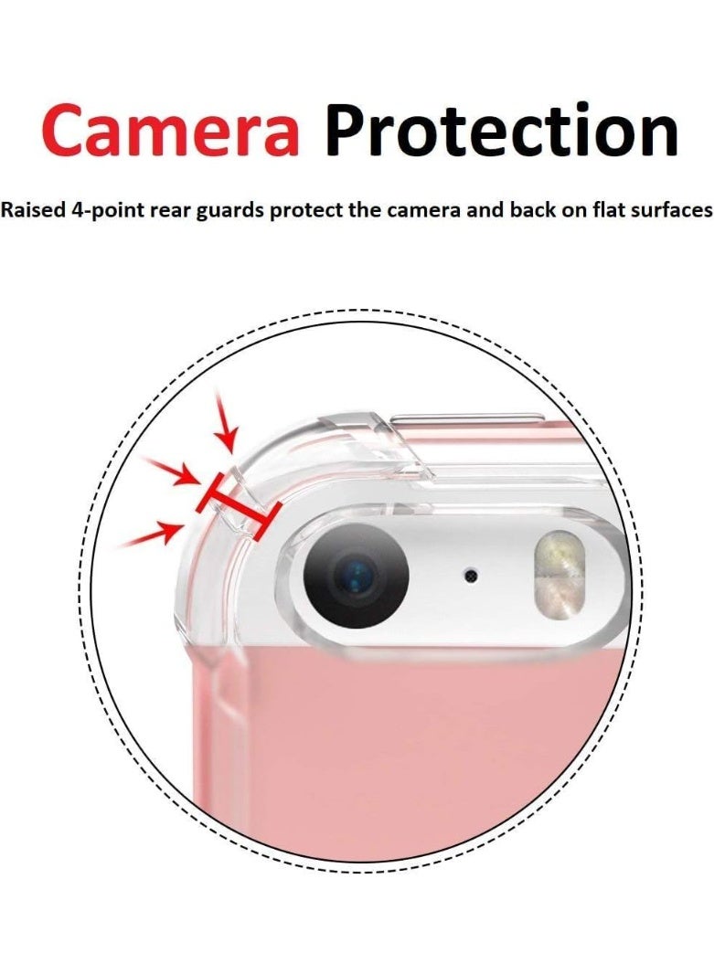 Transparent Shockproof Case Compatible with iPhone 5 - 5s - 5se - Image 3