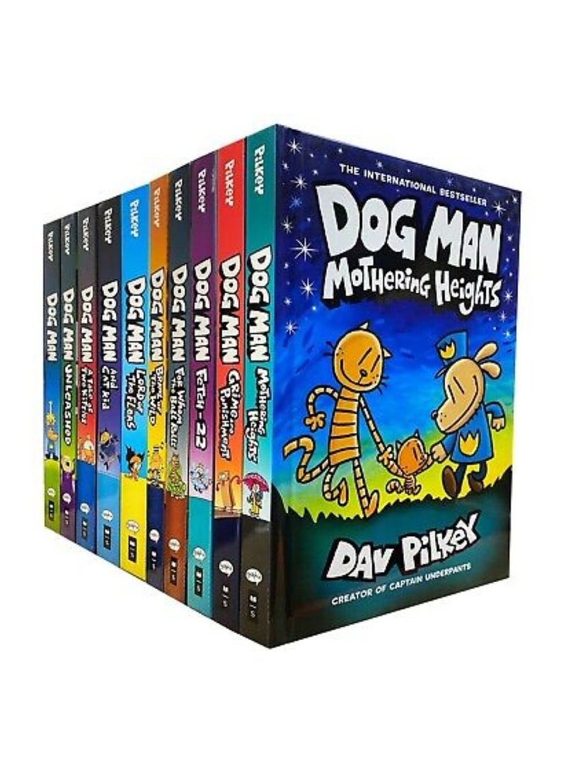 null - The Collection of Dog Man:The Supa Buddies Mega Collection: From the Creator of Captain Underpants Dog Man 1-10 Books collection) - Image 1