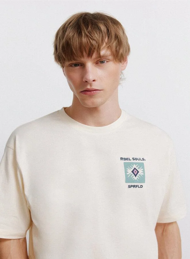 Springfield  Rbel soul T-shirt for Men | Best Price UAE