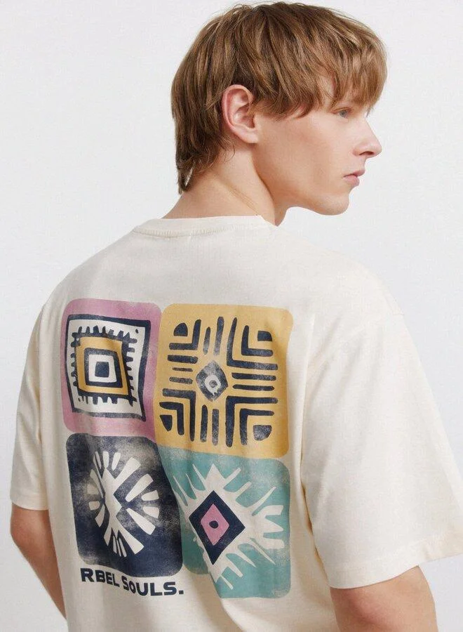 Springfield  Rbel soul T-shirt for Men | Best Price UAE
