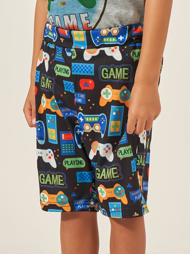 Styli Styli Printed T-shirt and Shorts Set  - Image 4