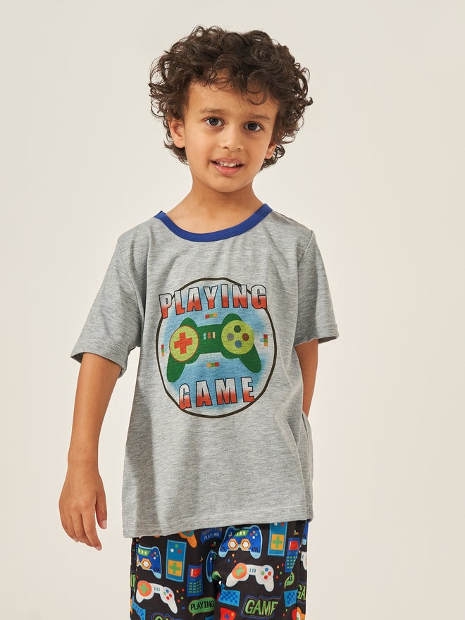 Styli Styli Printed T-shirt and Shorts Set  - Image 2