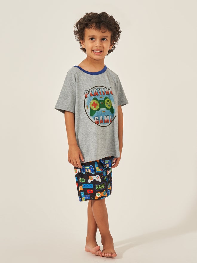 Styli Styli Printed T-shirt and Shorts Set  - Image 1