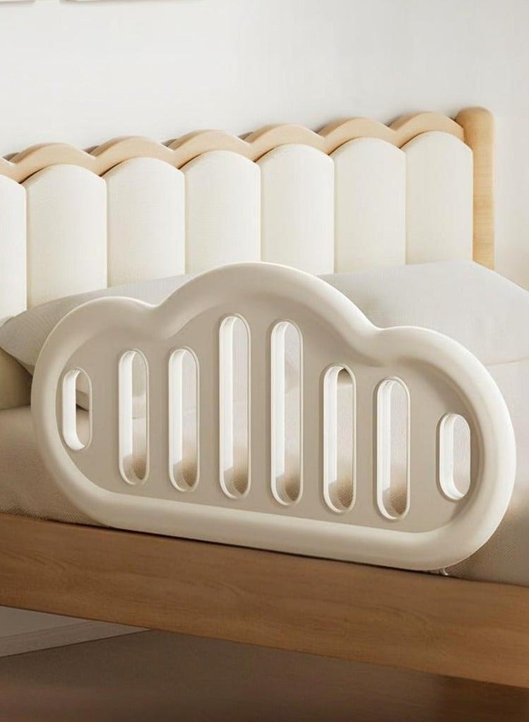 XiuWoo 1-Piece Baby Bed Rail Guard for Baby Safety with  Height Adjustable, Portable Bed Side Protector for Baby Falling Single Side Baby Bed Railing for Kids Toddler - Image 1