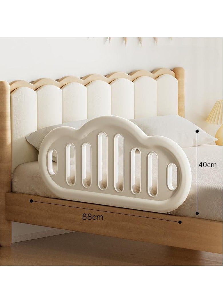 XiuWoo 1-Piece Baby Bed Rail Guard for Baby Safety with  Height Adjustable, Portable Bed Side Protector for Baby Falling Single Side Baby Bed Railing for Kids Toddler - Image 5